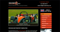 Desktop Screenshot of conceptracing.co.uk